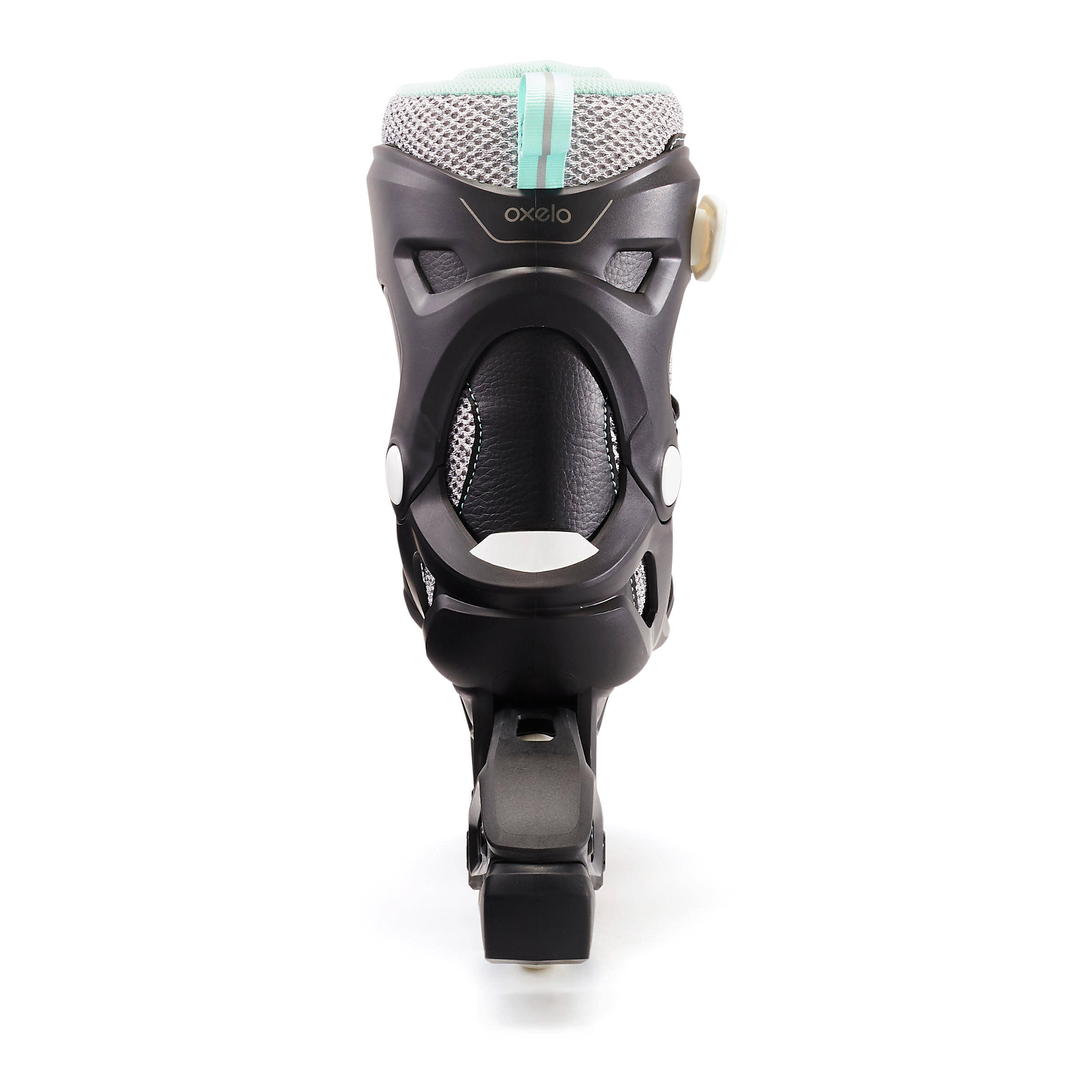 Fit100 Women's Inline Fitness Skates - Grey/Peppermint -  5