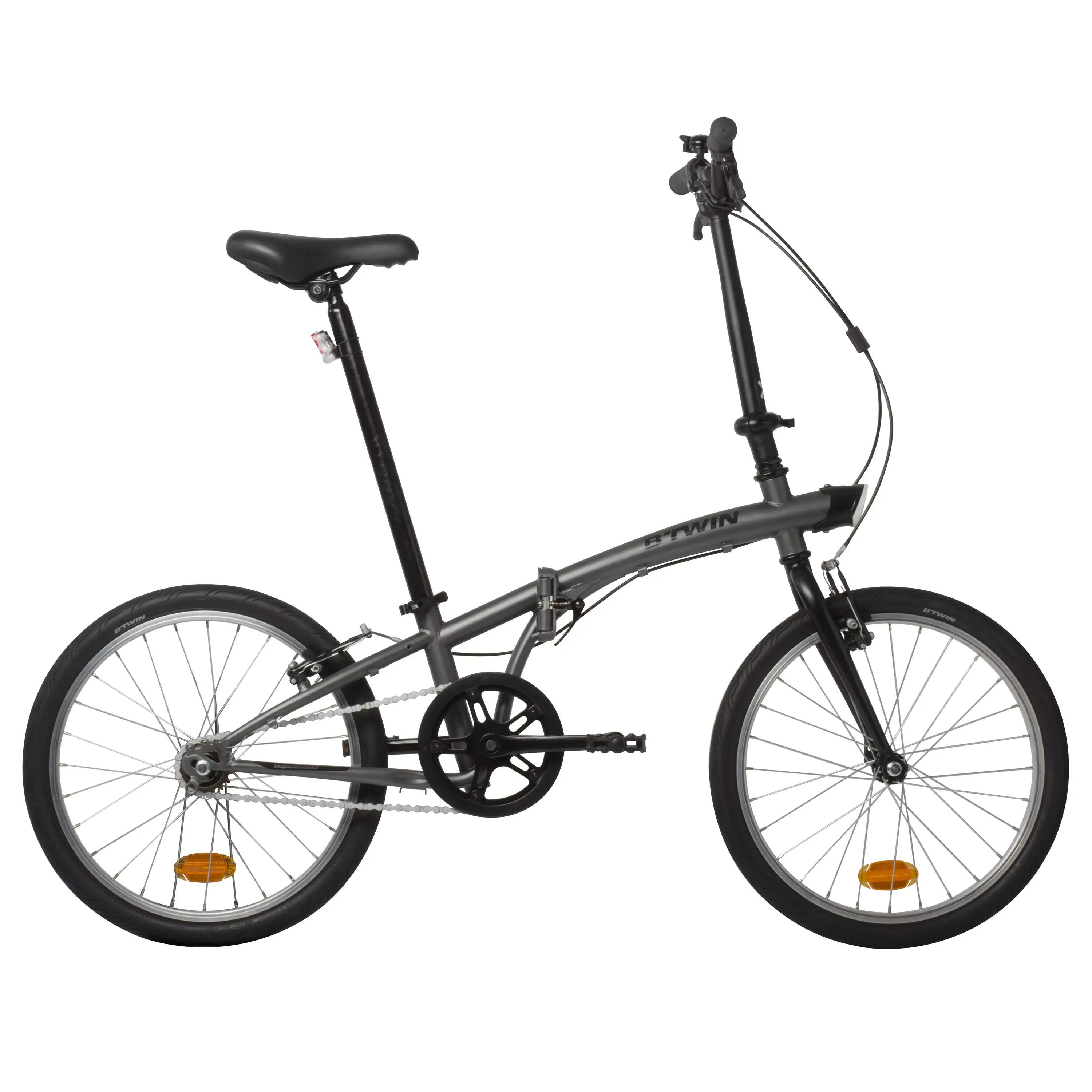 Tilt 100 Folding Bike - Grey 1/7
