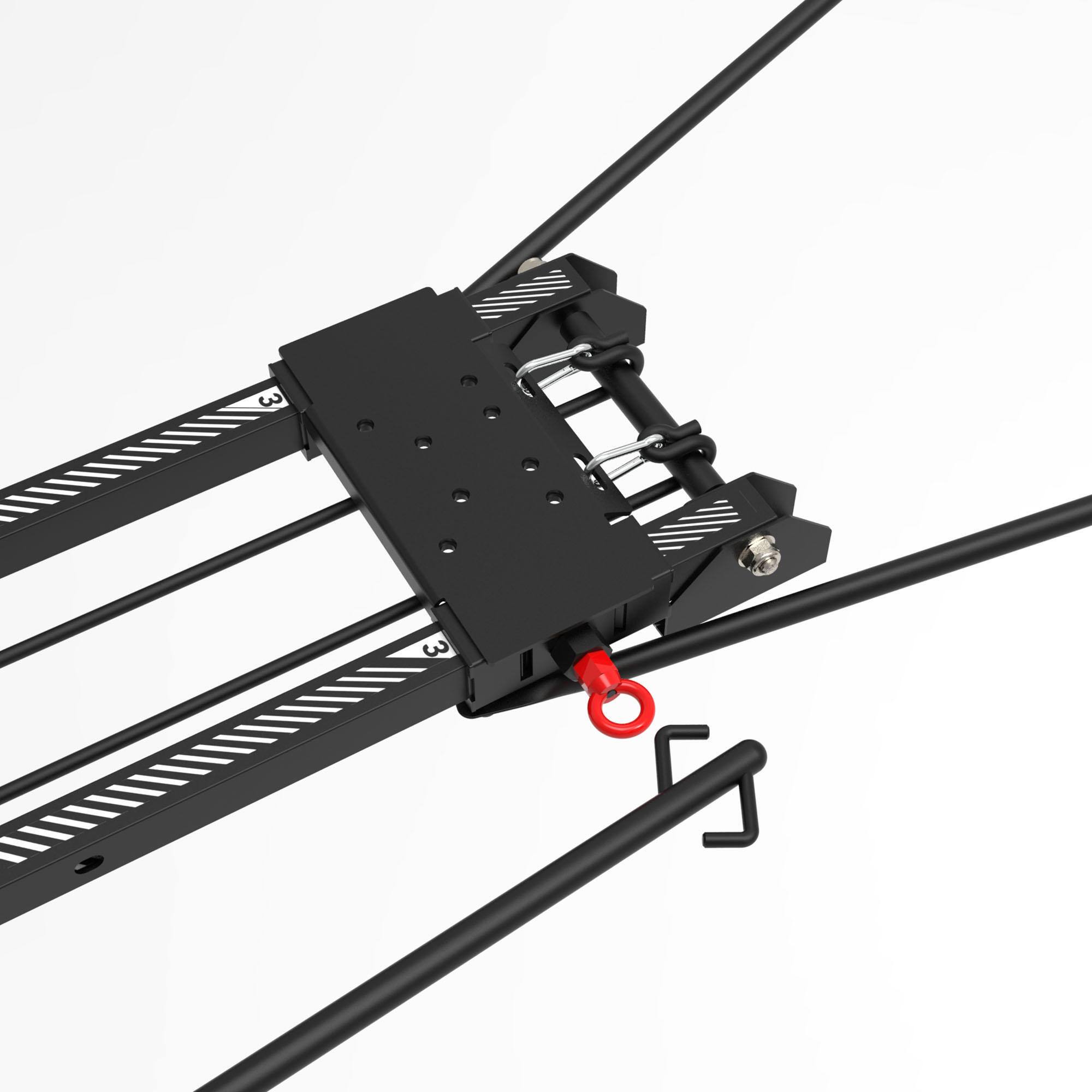 Basketball Wall Attachment Compatible With SB100 & SB700. 3 playing heights 3/5