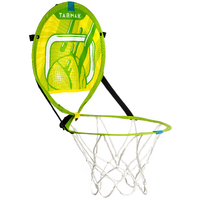 Panier de basket transportable avec ballon pour enfant et adulte HOOP 100 vert