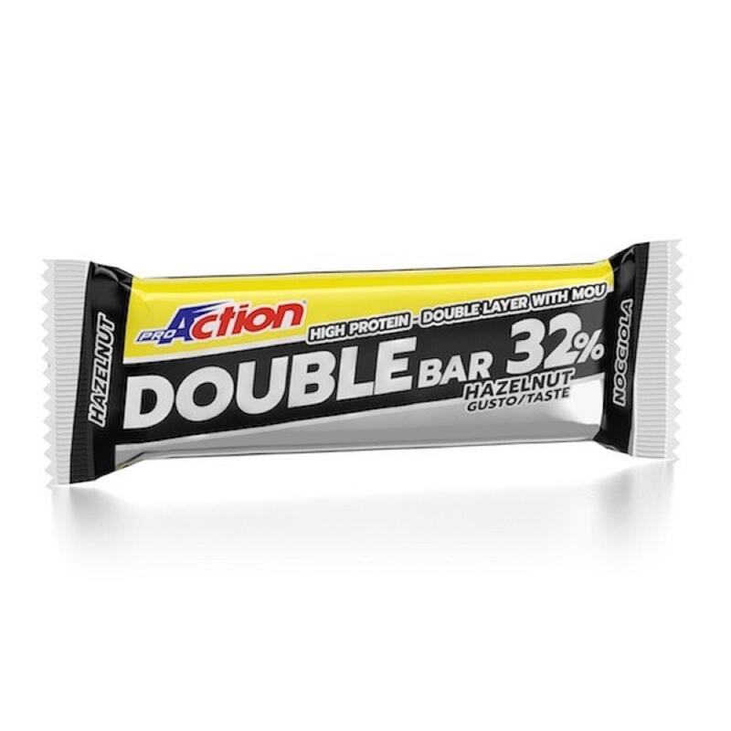 Barretta Proteica Double Bar 32% ProAction Nocciola