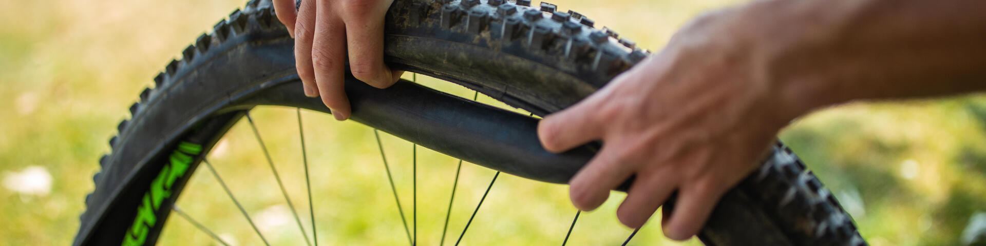 Tube for a bike shop tire