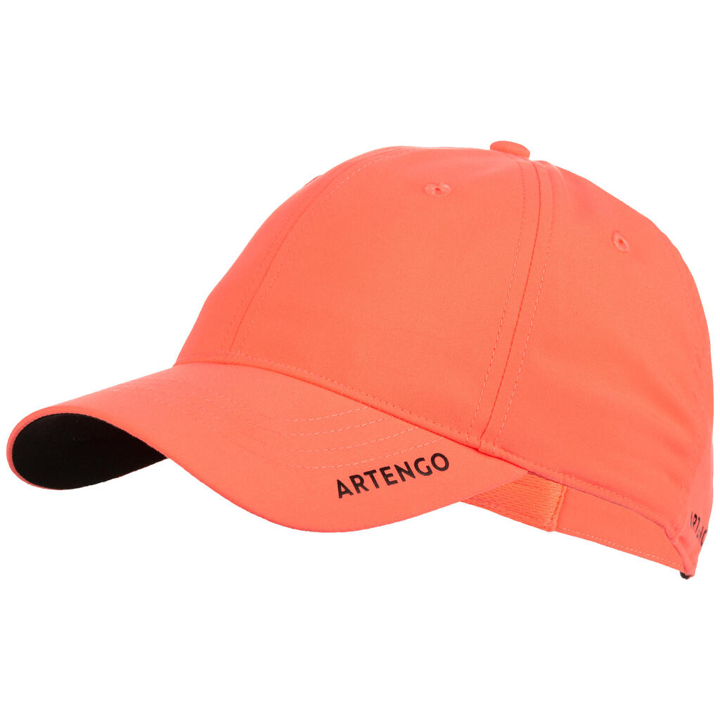TC 500 Racket Sports Cap - Coral/Black