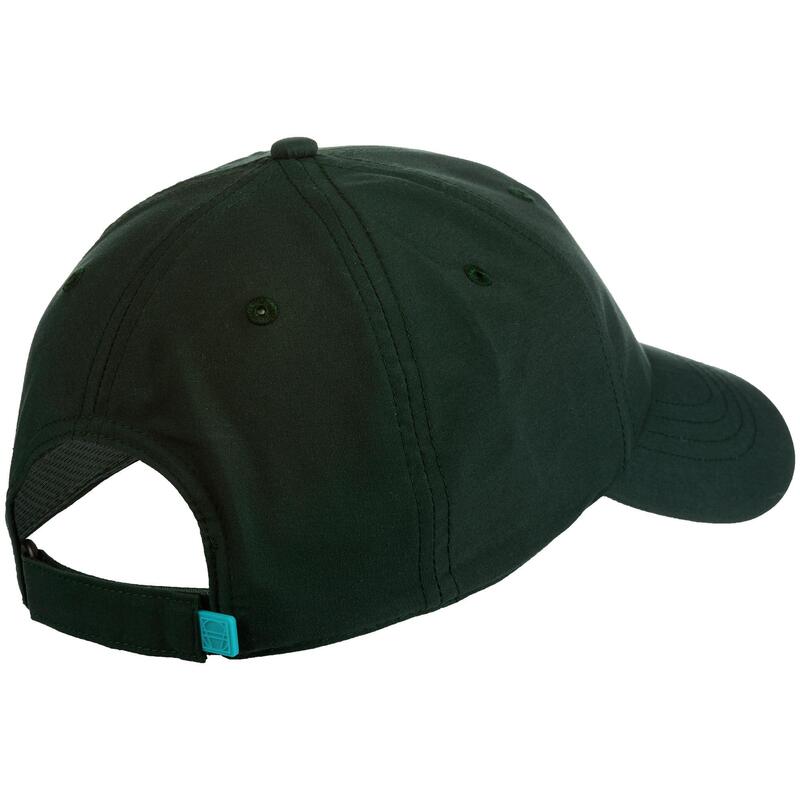 TC 500 Racket Sports Cap - Khaki/Turquoise