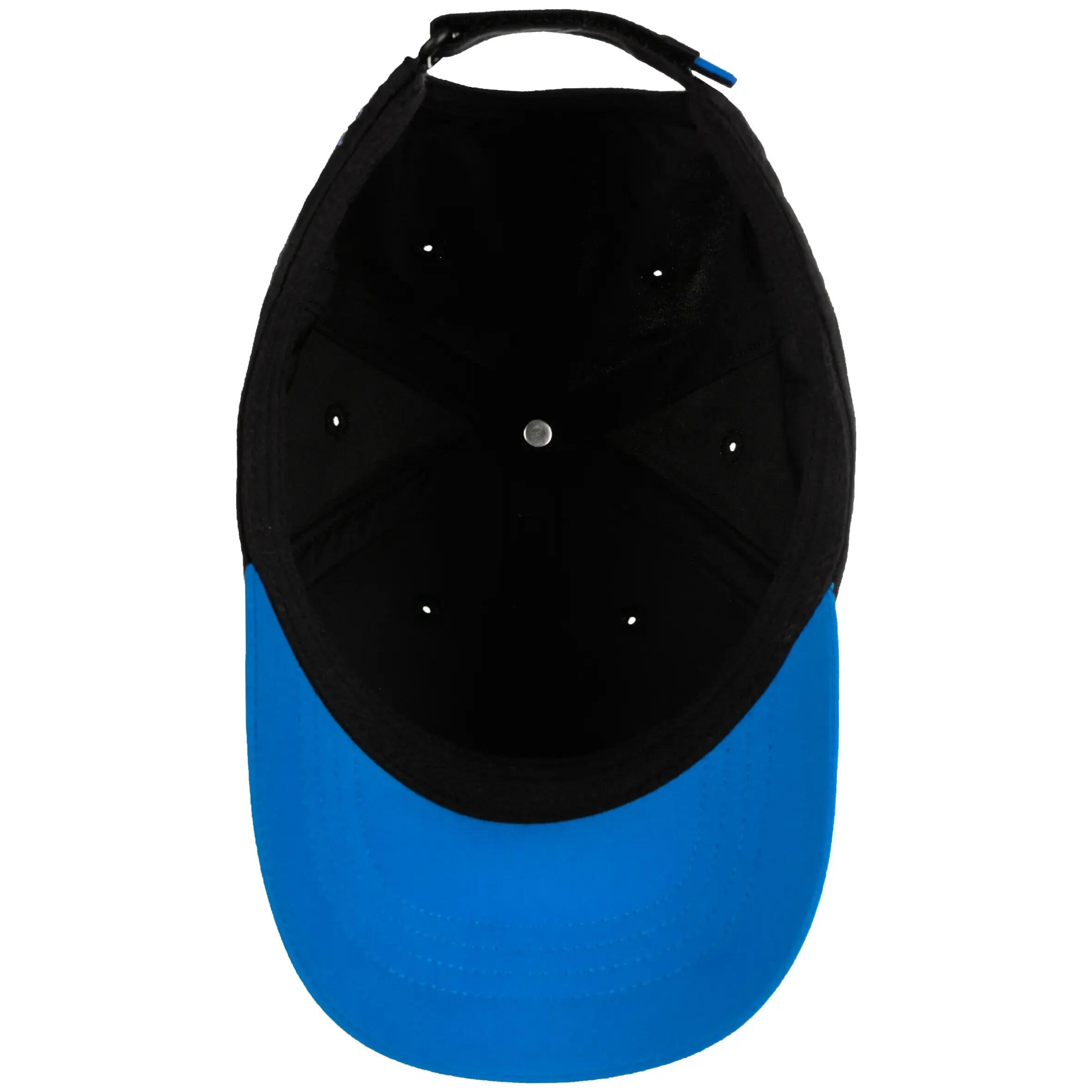 TC 500 Kids' Racket Sports Cap - Black/Blue 6/10