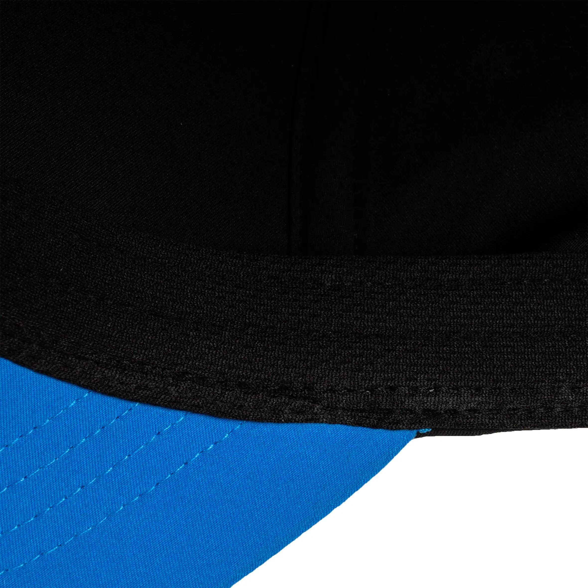 TC 500 Kids' Racket Sports Cap - Black/Blue 9/10