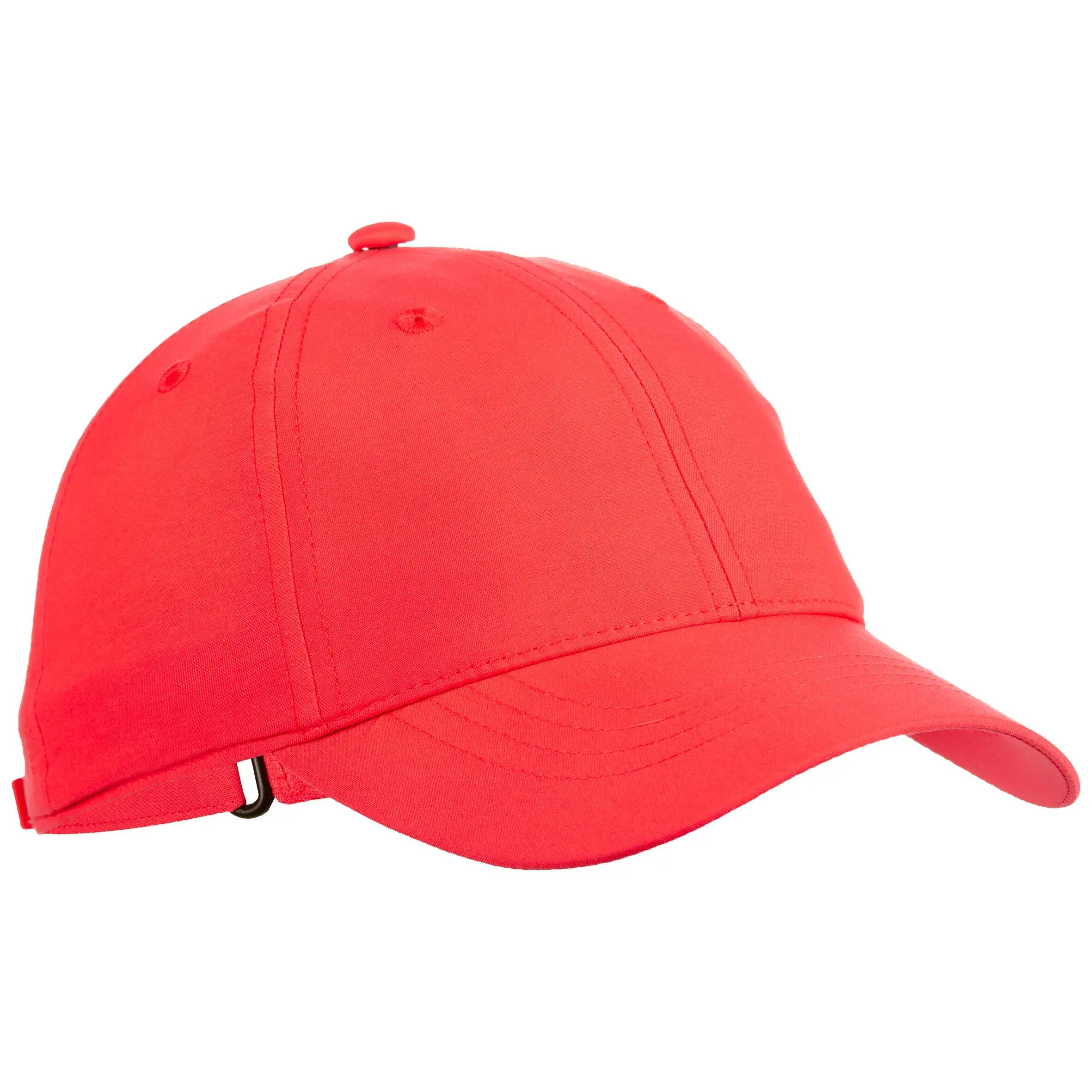 TC 500 Kids' Racket Sports Cap - Pink 3/8