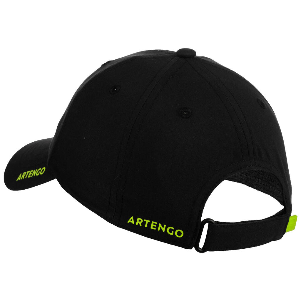 GORRO PARA NIÑOS TENIS PADEL ARTENGO TC 500 NEGRA