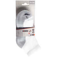 Kids' Mid Tennis Socks RS 500 Tri-Pack - White