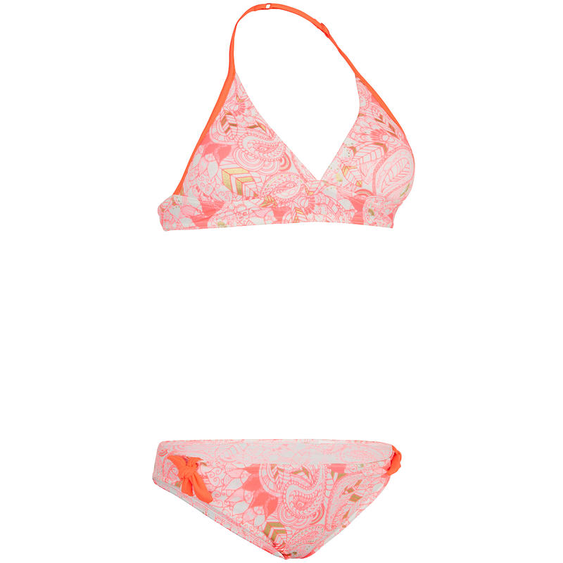 Maillot de bain adolescente 2 pièces foulard PAD fille TAMI MALOU Maillot de bain adolescente 2 pièces foulard PAD fille TAMI MALOU