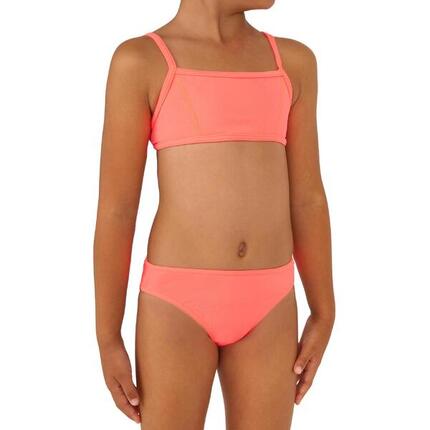 Maillot de bain 2 pièces fille brassière BALI ROSE