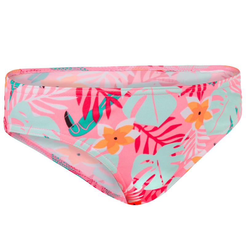 LITTLE GIRL'S Swimsuit bottoms MADI 100 - PINK - Decathlon