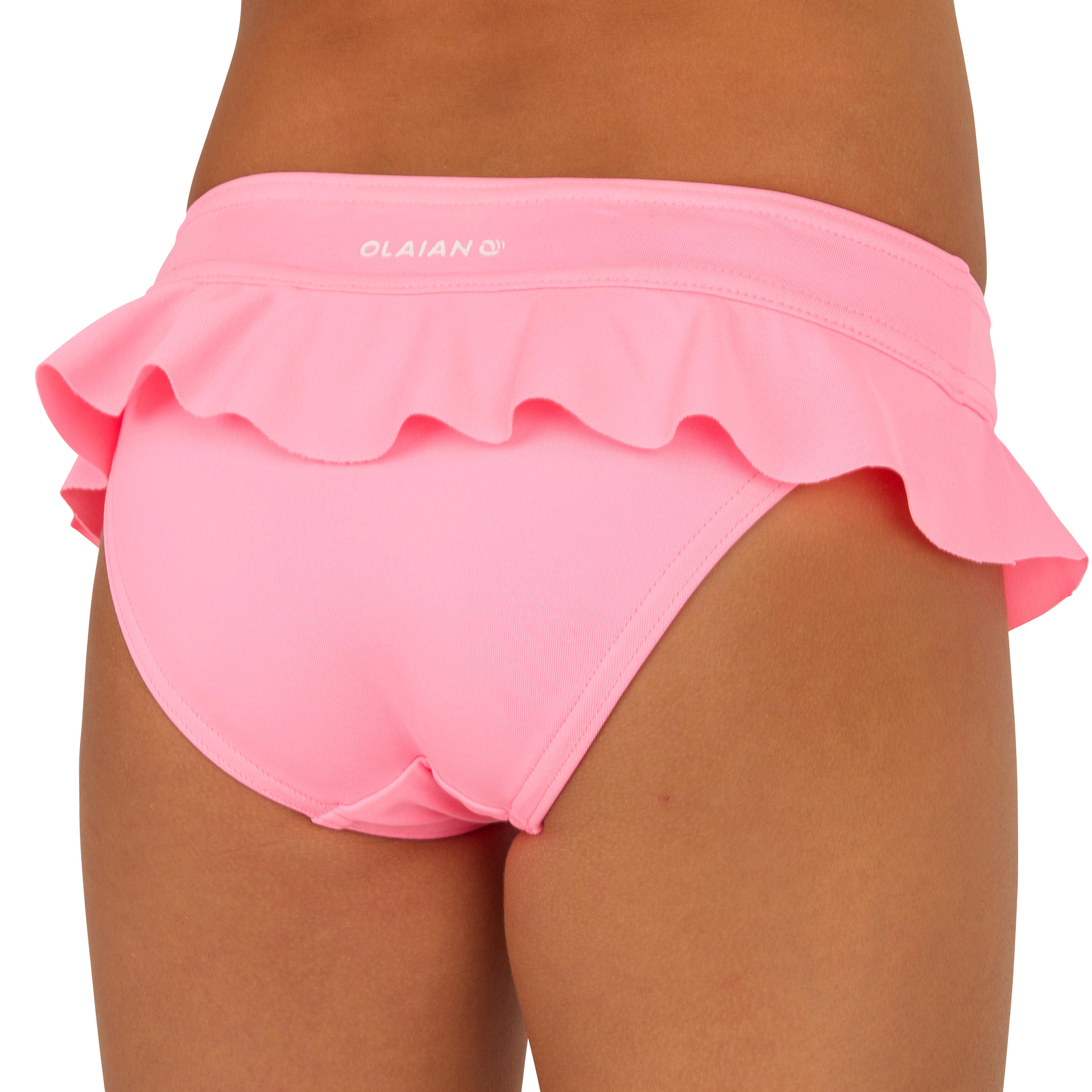 LITTLE GIRL'S Swimsuit bottoms MADI 100 - PINK 5/7
