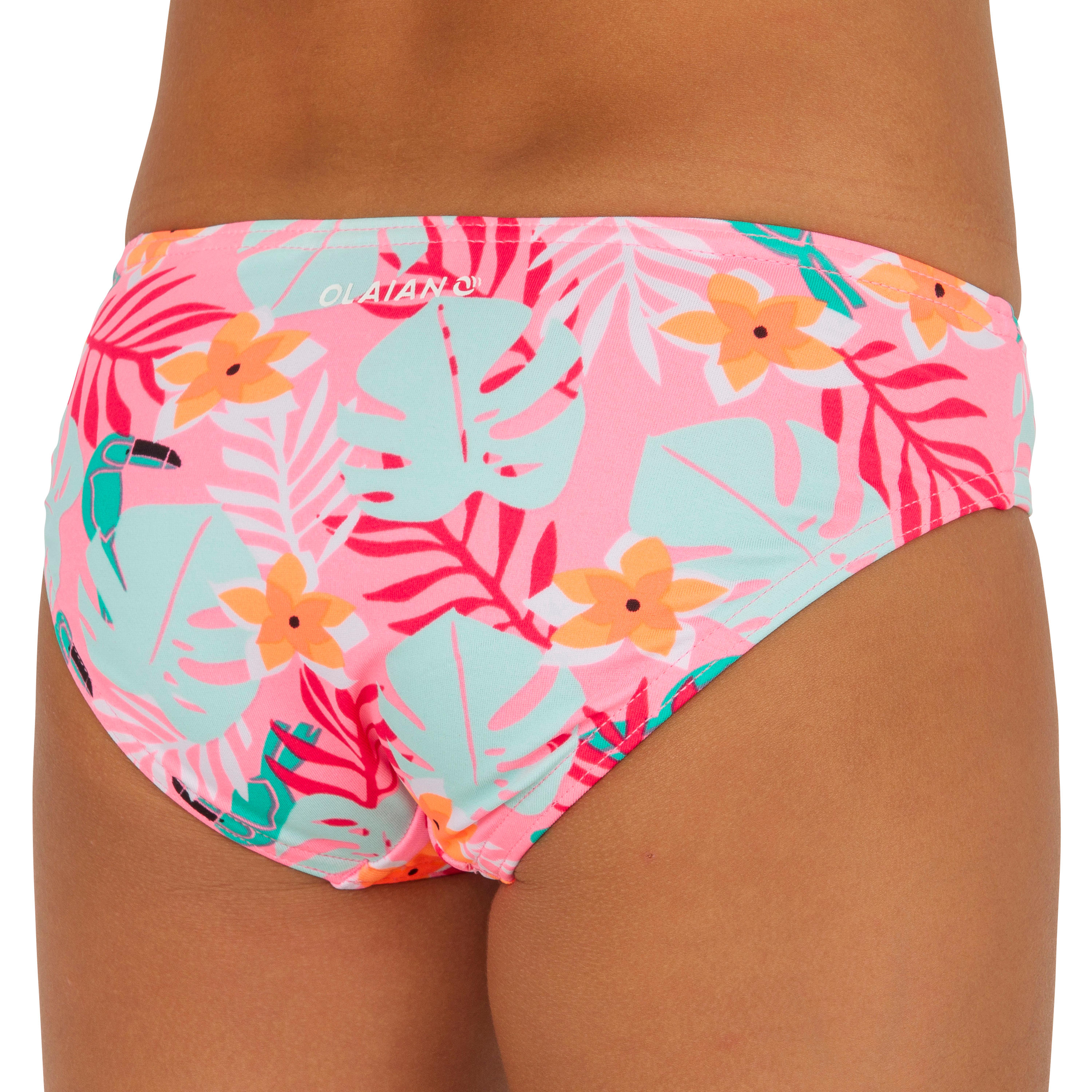 LITTLE GIRL'S Swimsuit bottoms MADI 100 - PINK 4/7