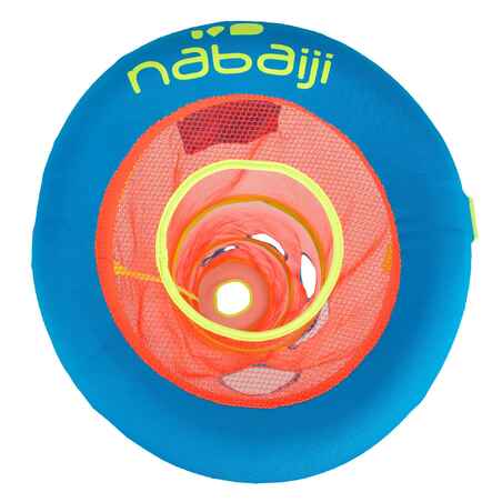 Povandeninis baseino žaidimas „Tiball“, krepšys, tinklas ir 3 kamuoliukai