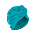 Turbante Toalla Suave Para el Pelo Baño Piscina Natación Nabaiji Azul 