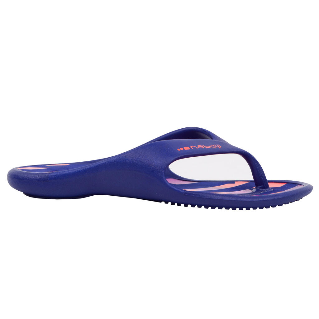 Zehensandalen Tonga 500 Damen blau