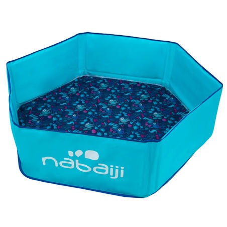 TIDIPOOL 88.5 diameter kids paddling pool with waterproof carry bag - Blue