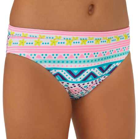 Tina Vaiana Girls' Two-Piece Surfing Triangle Bikini Swimsuit - Blue