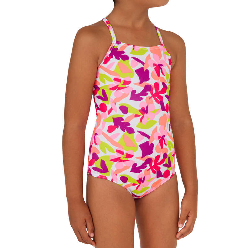 GIRL'S SWIMSUITS Surf - Hanalei Vanuatu Beat OLAIAN - Surf Clothing