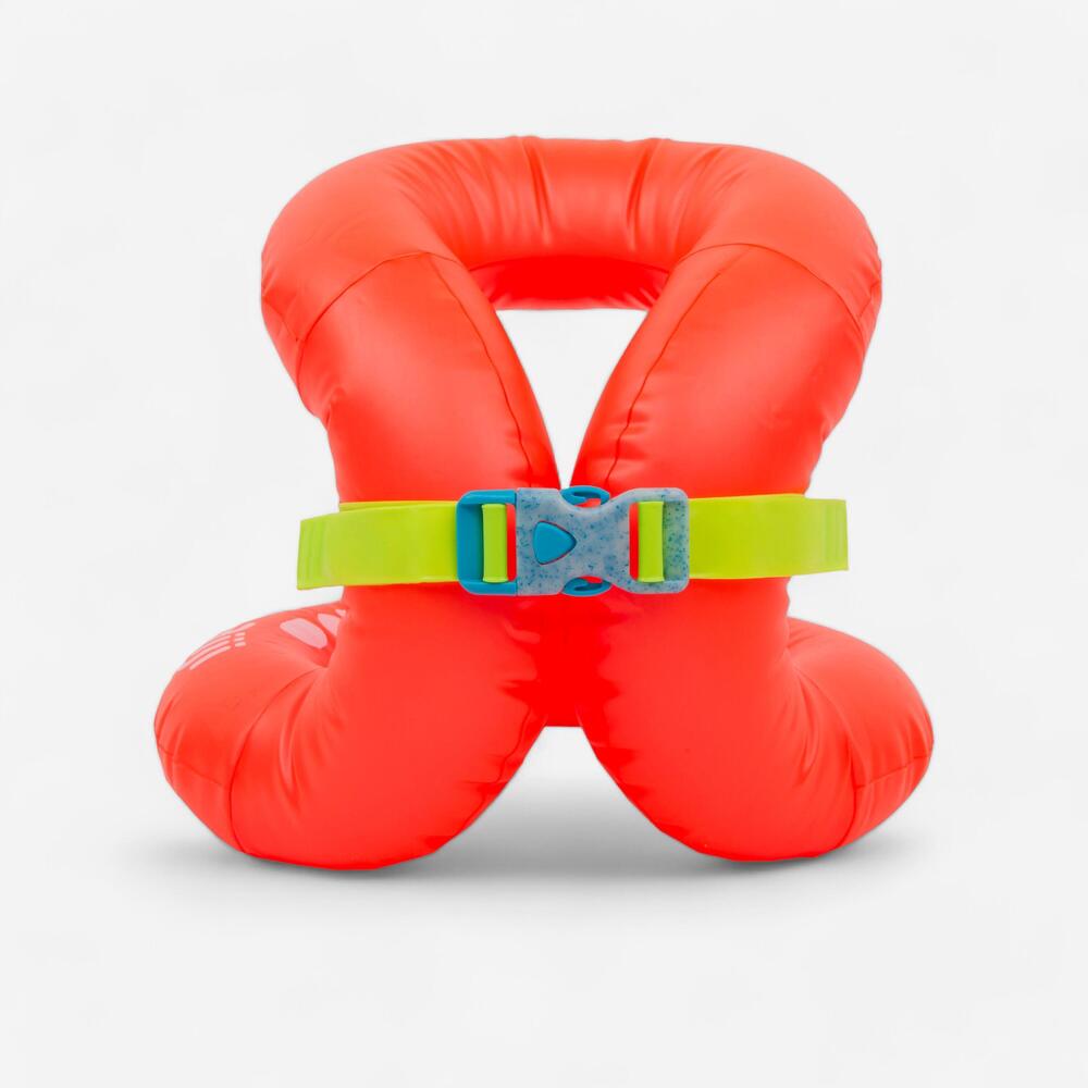 Schwimmweste aufblasbar 18–30 kg - orange 