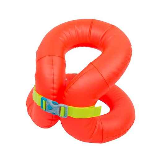 Swimming inflatable vest for 18-30 kg - orange