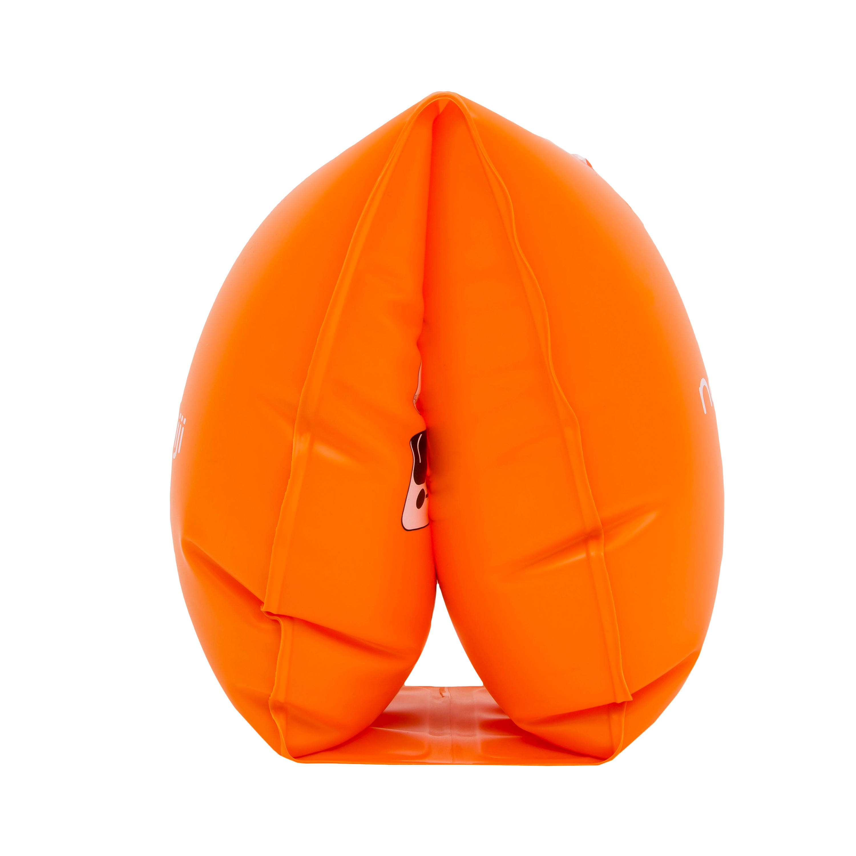 Swimming Armbands for 30 to 60 Kg Juniors Buoyant & Safe Orange