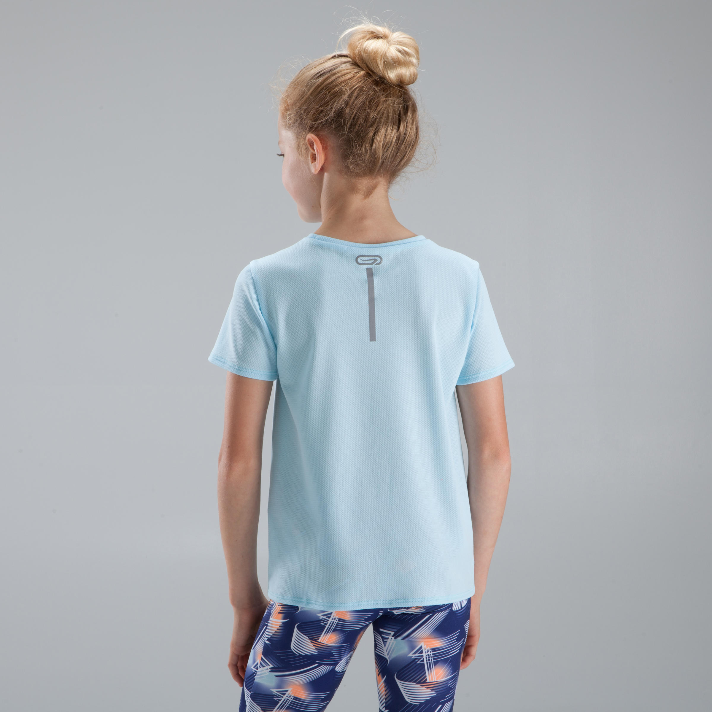 

Run Dry children's athletics T-shirt sky blue
