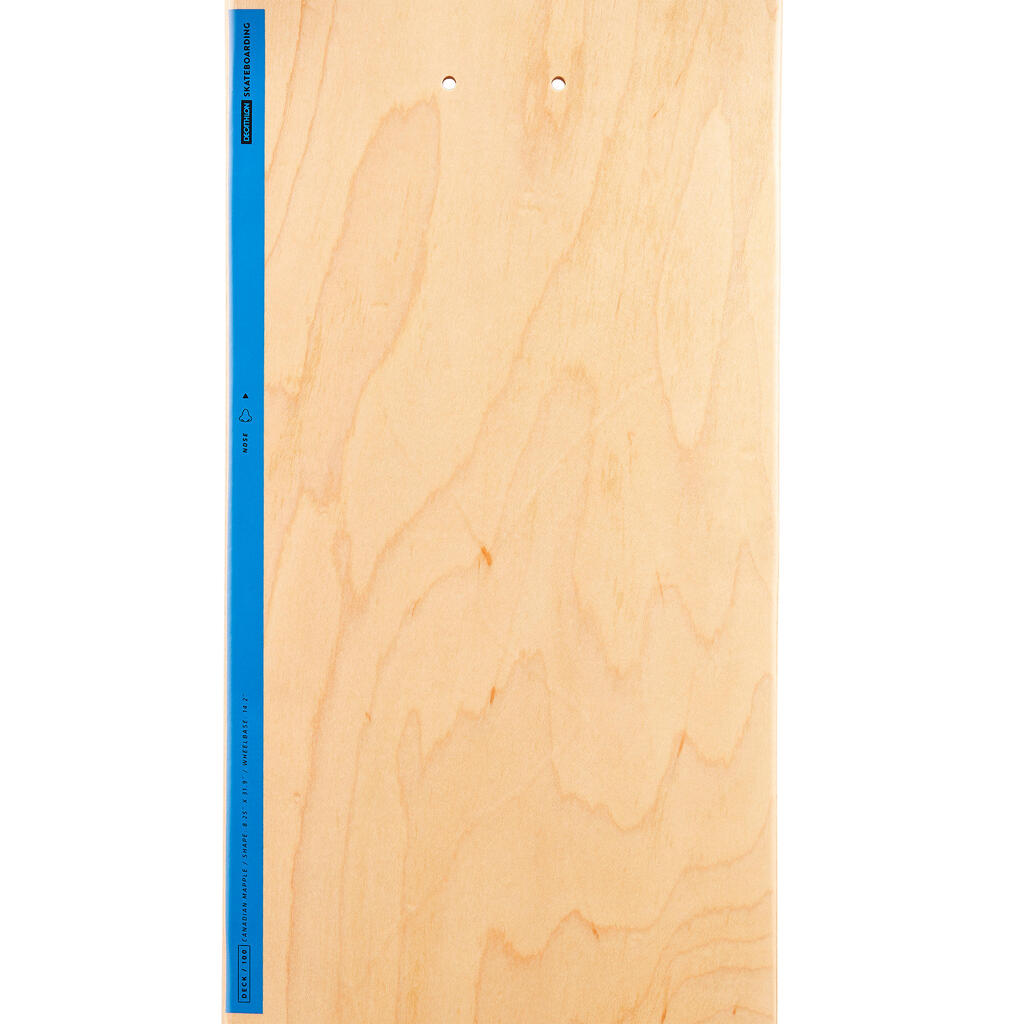 PLANCHE DE SKATE EN ERABLE DK100 TAILLE 8