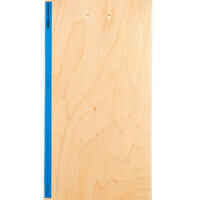 Maple Skateboard Deck DK100 8.25" - Wood/Blue