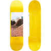 PLANCHE DE SKATE EN ERABLE DK120 GREETINGS TAILLE 8" COULEUR JAUNE.