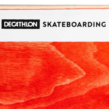 Maple Skateboard Deck Greetings DK120 8.5" - Red