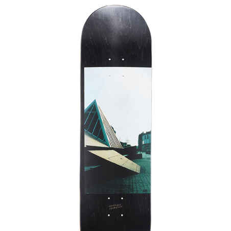 Skateboard Deck Ahornholz DK120 Grösse 8,75" schwarz