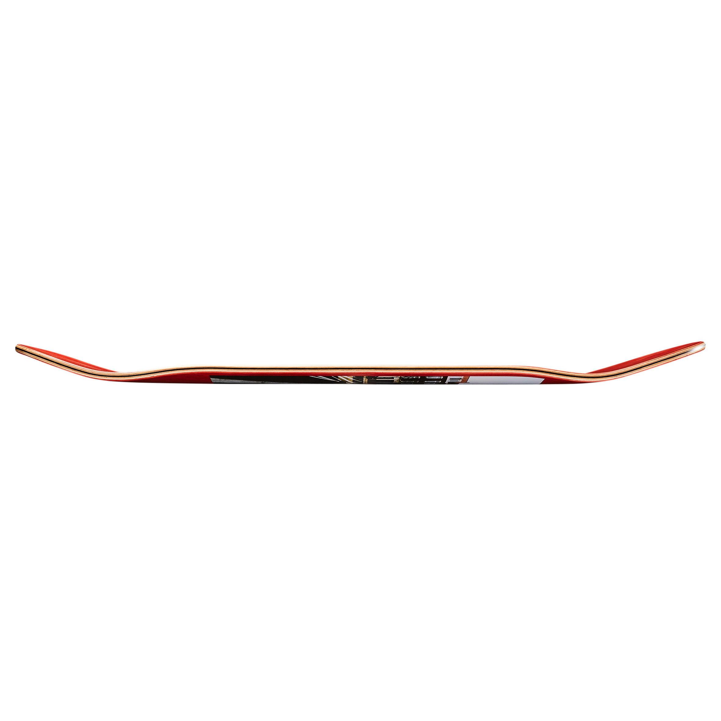 Skateboardová deska z javoru DK120 Greetings 8,5" červená  3/17