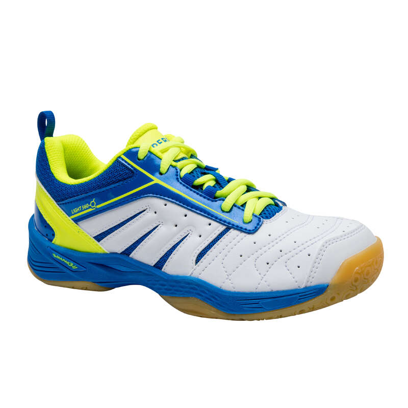 PERFLY JUNIOR BADMINTON SHOES BS 560 LITE GREEN | Decathlon