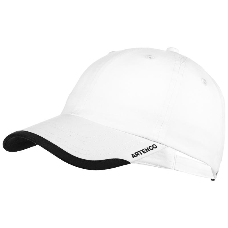 CASQUETTE SPORTS DE RAQUETTE ADULTE BLANC CASQUETTE SPORTS DE RAQUETTE ADULTE BLANC