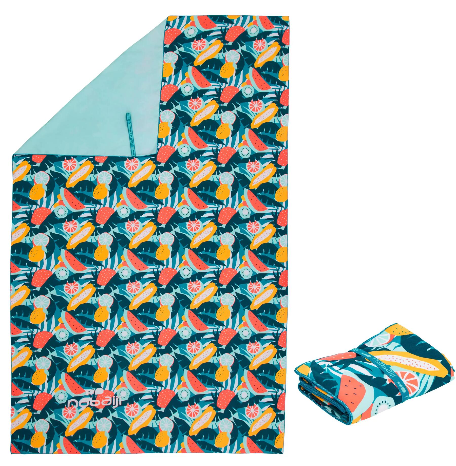 2. Microfiber towel with button