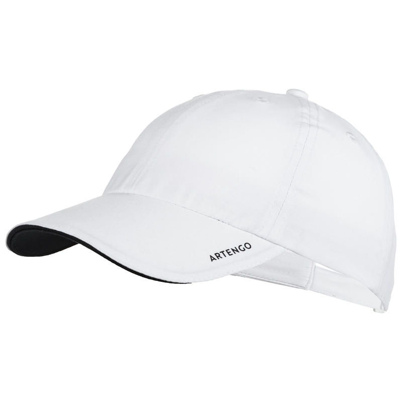 CASQUETTE SPORTS DE RAQUETTES ENFANT ARTENGO TC 100 BLANC CASQUETTE SPORTS DE RAQUETTES ENFANT ARTENGO TC 100 BLANC