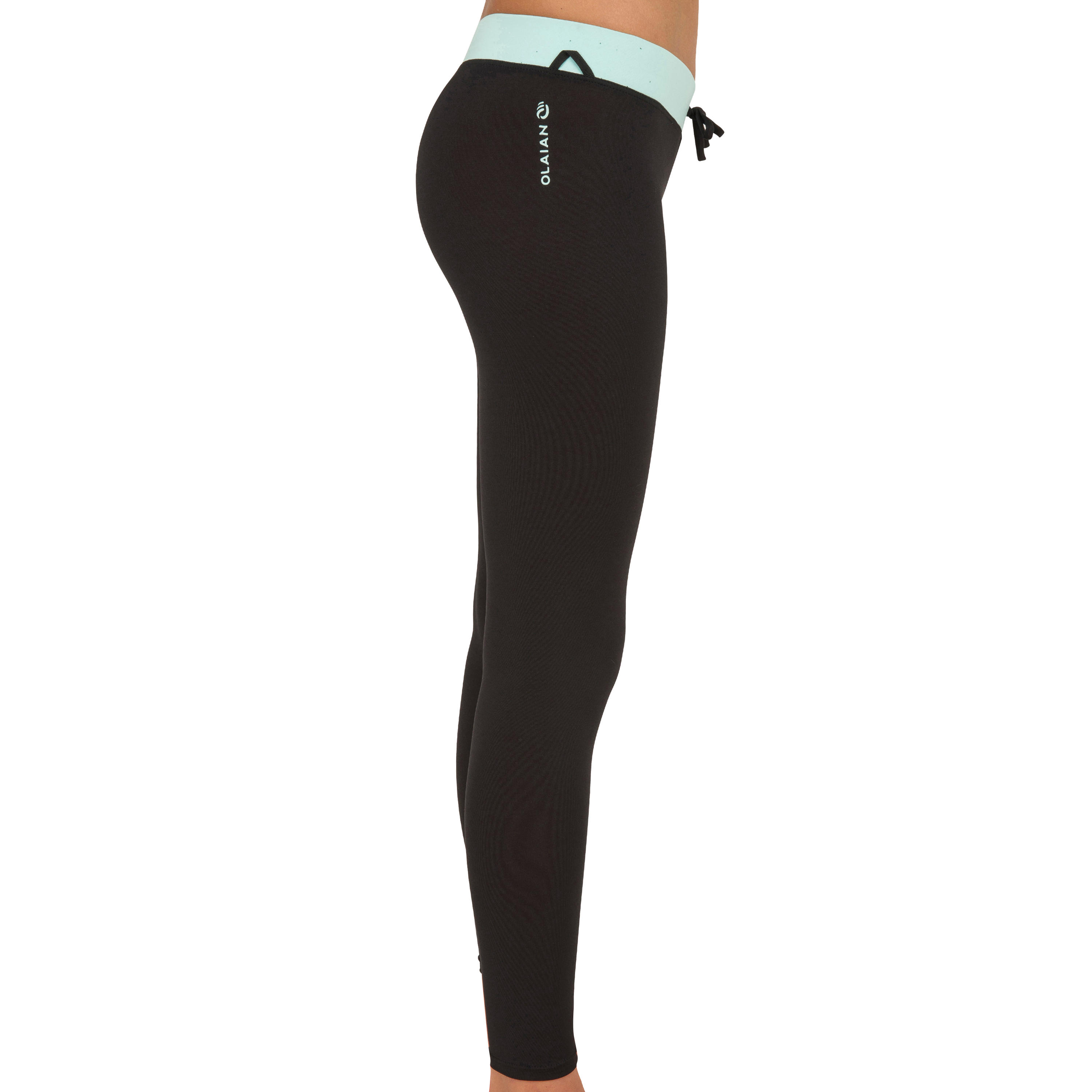 Leggings UV-Schutz Kinder schwarz 4/8