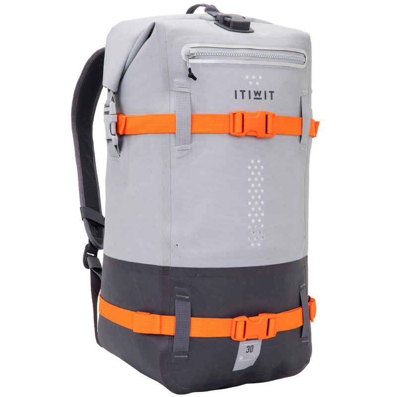 Waterproof Backpack 30L - Grey