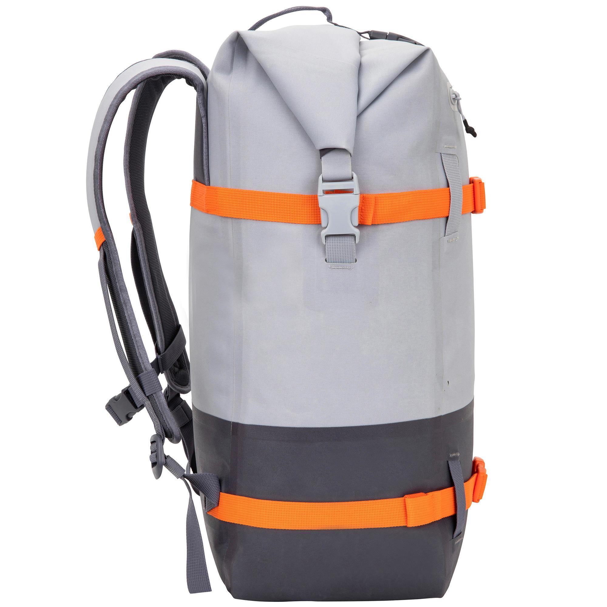 Mochila Estanca Impermeable 30 litros Itiwit Gris Decathlon