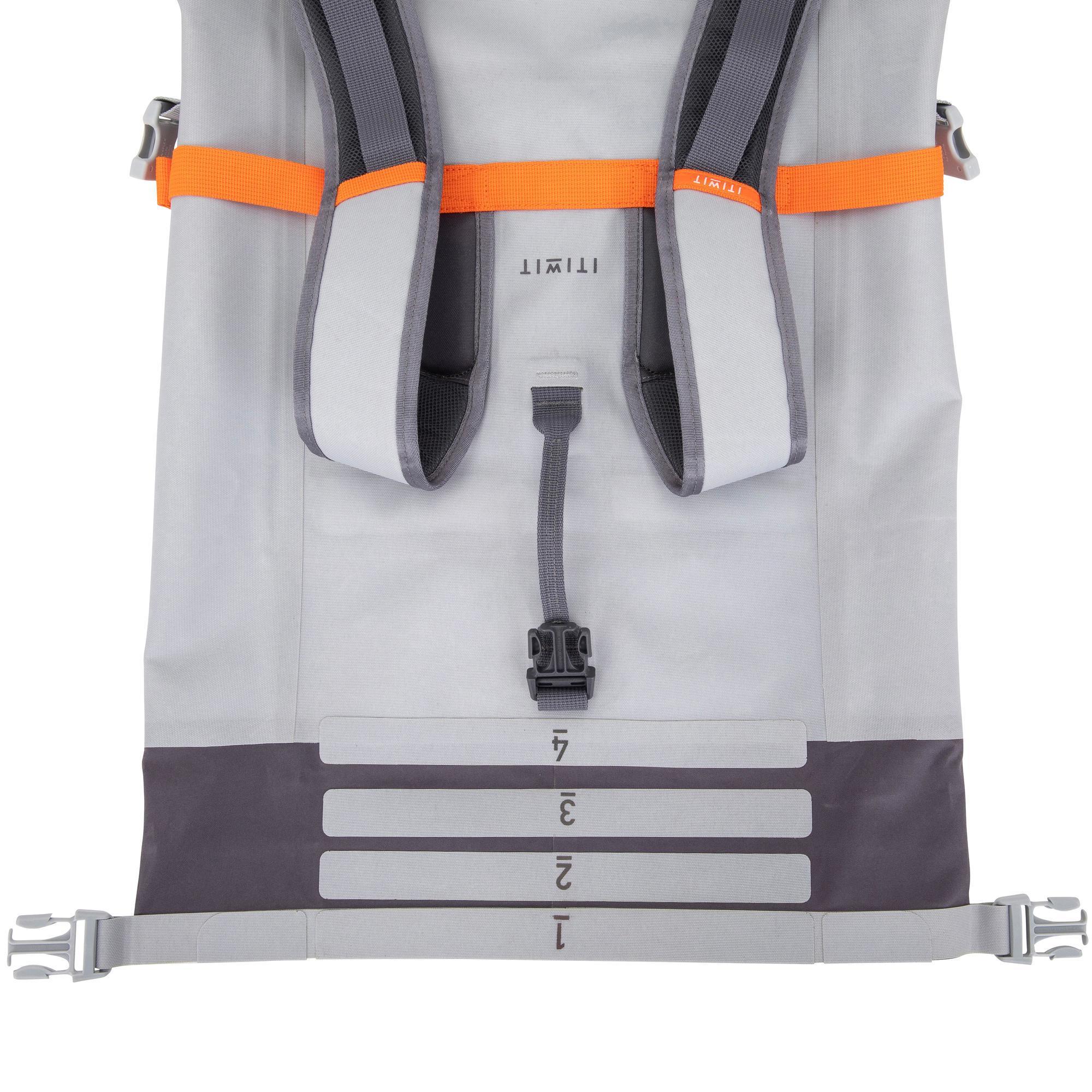 WATERPROOF BACKPACK 30L GREY