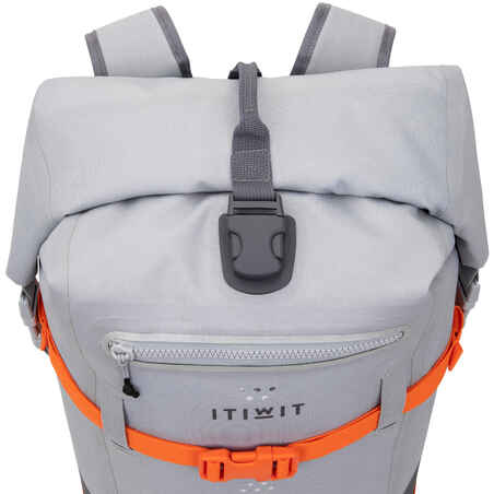 Mochila Estanca Impermeable 30 litros Itiwit Gris