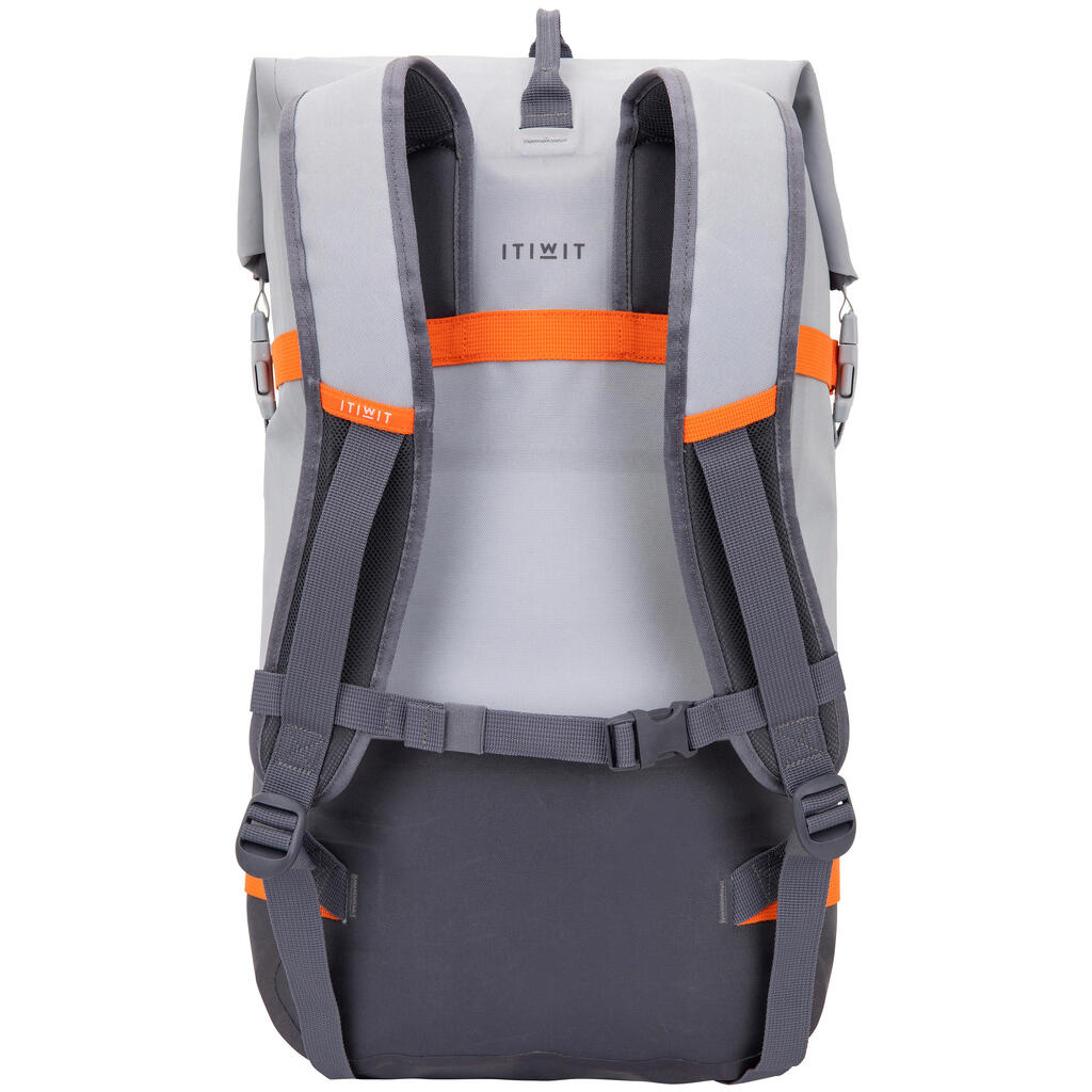 Wasserfester Rucksack 30 L - grau