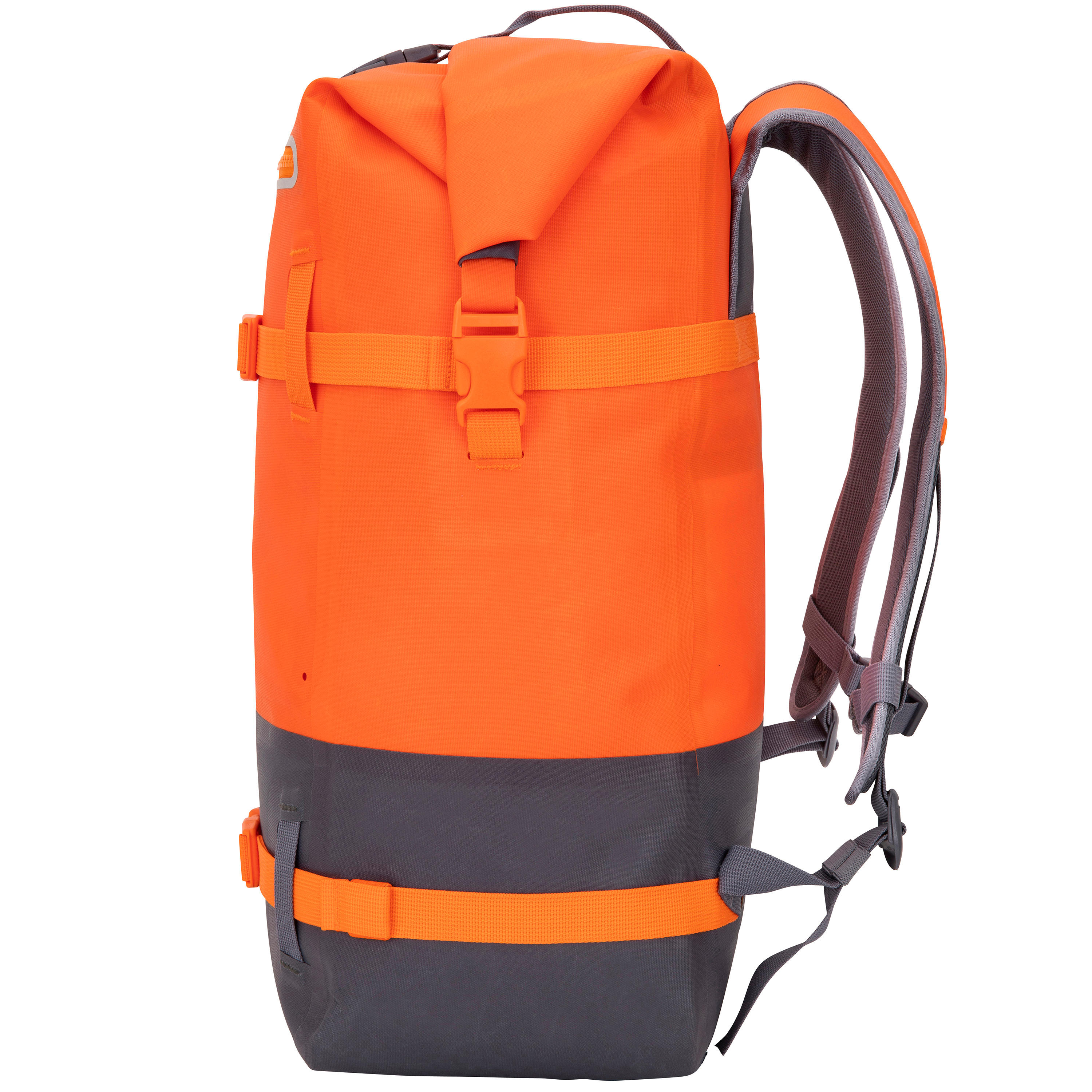 orange waterproof backpack