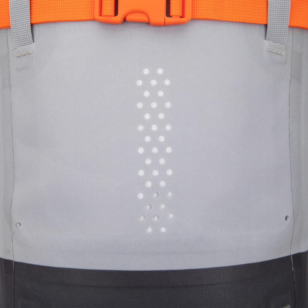 Sac a dos etanche 30l gris