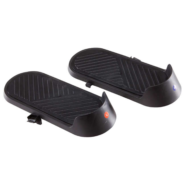 Pedali Ellittici Per XS Sports Cross Trainer - Neri, 34.5x15 Cm, Superficie Antiscivolo - Foto 6