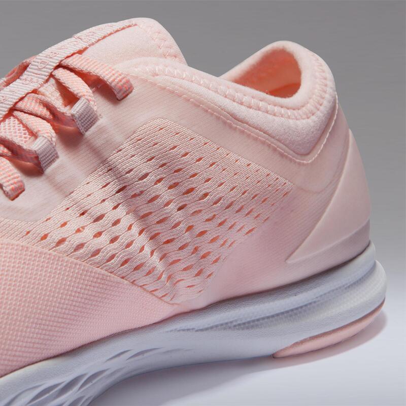 Zapatillas Fitness Domyos 900 Mujer Rosa Pastel