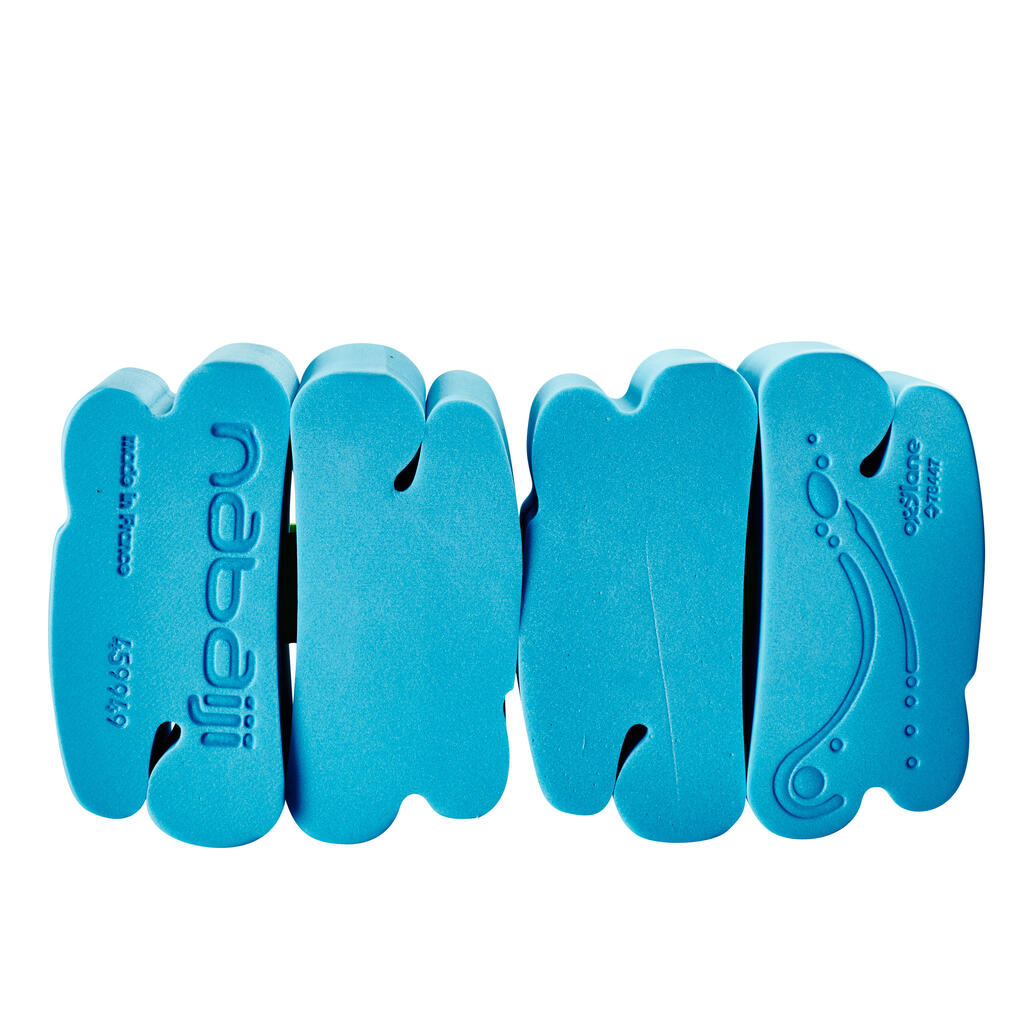 Detský plavecký pás 15-60 kg s penovými blokmi modrý 