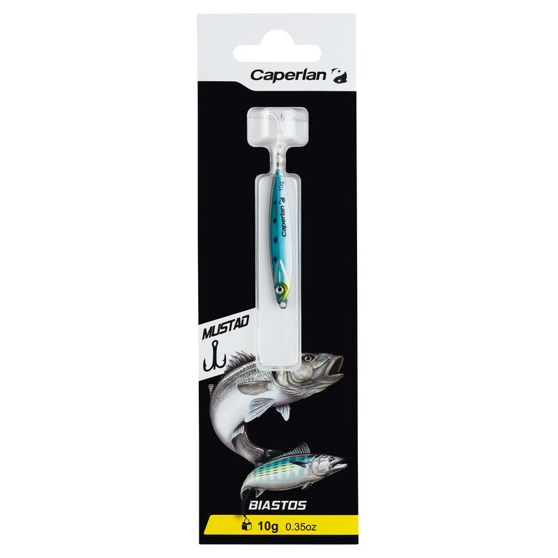 Deniz Balıkçılığı Casting Jig Kaşık - 10 G - Mavi - Biastos
